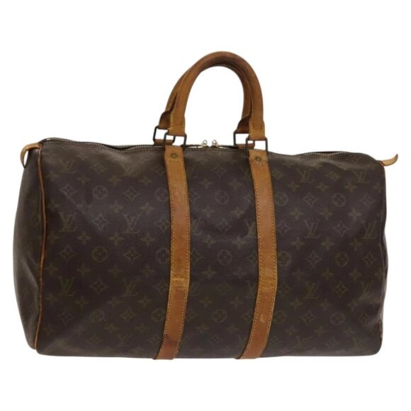 LOUIS VUITTON Monogram Keepall 45 Boston Bag - Picture 1 of 14